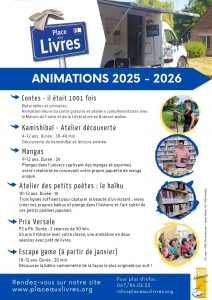 Animations scolaires 25/26
